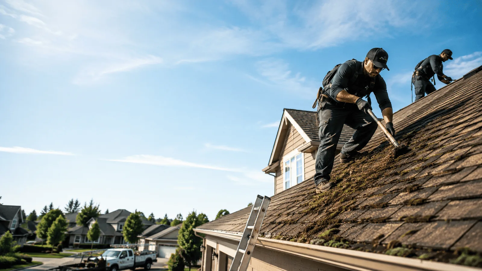 Roof Moss Removal in Austin, KY near me